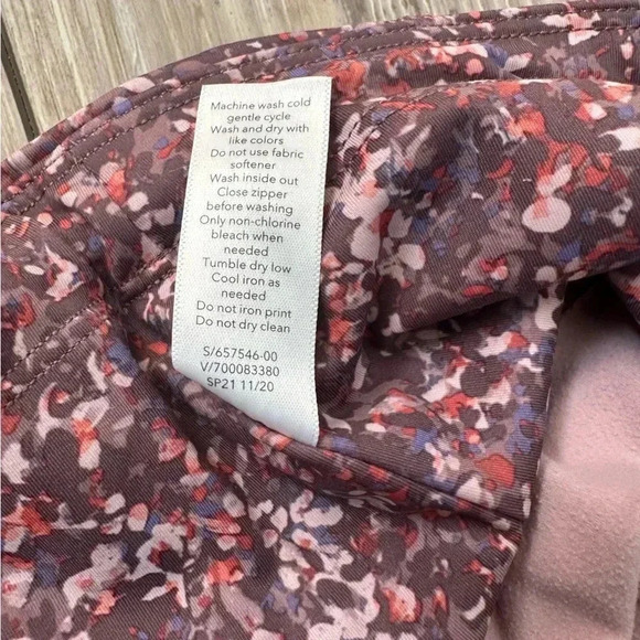 Athleta Rainer High Rise Tight Leggings Sandstone Brown purple 1X XL plus size - Picture 15 of 15